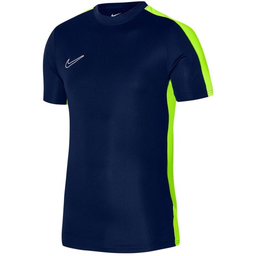 Koszulka męska Nike DF Academy 23 SS granatowo-zielona DR1336 452 L - 2320634