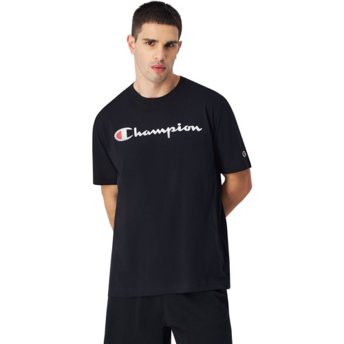 Koszulka męska Champion SS Tee czarna 220256 KK001 L - 2320710