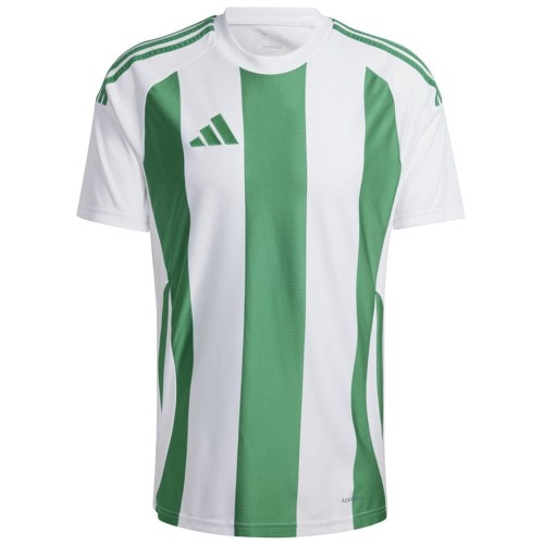 Koszulka męska adidas Striped 24 Jersey biało-zielona IW2148 M - 2320793