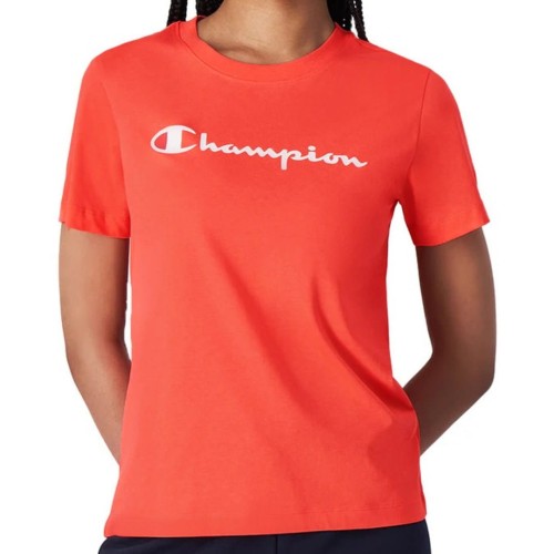 Koszulka damska Champion SS Tee koralowa 117534 PS004 M - 2320939