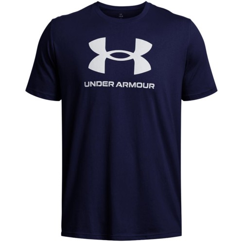 Koszulka męska Under Armour Sportstyle Logo granatowa 1382911 408 L - 2065136