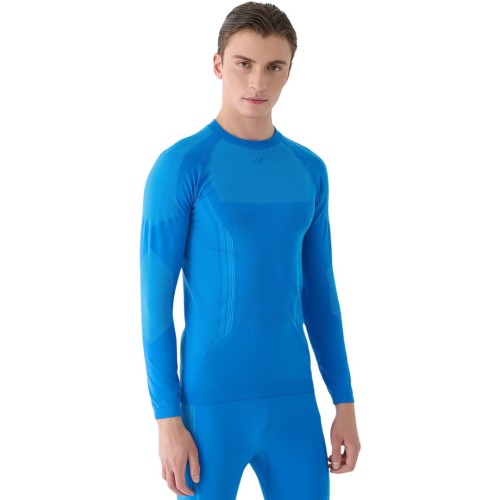 Koszulka termoaktywna męska 4F M165 niebieska 4FWAW24USEAM165 33S L/XL - 2320984