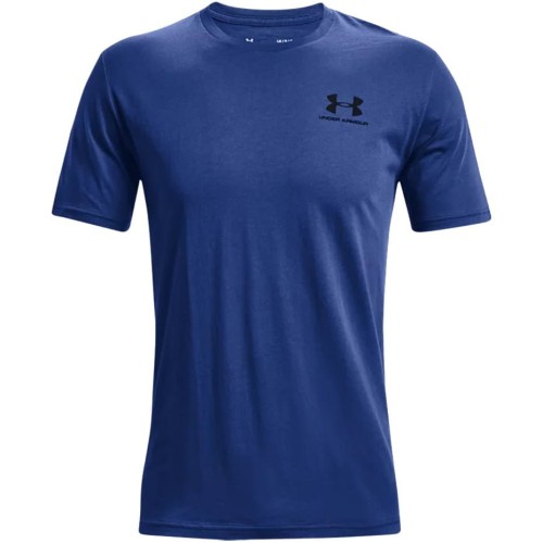 Koszulka męska Under Armour Sportstyle Left Chest Ss niebieska 1326799 432 L - 2320986
