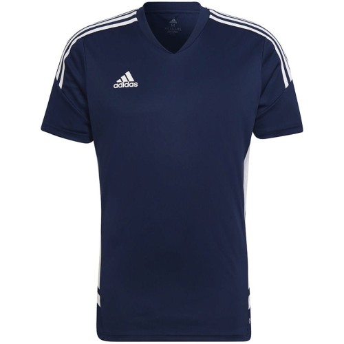 Koszulka męska adidas Condivo 22 Jersey V-neck granatowo-biała HA6291 2XL - 2321044