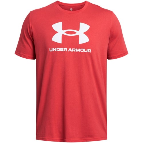 Koszulka męska Under Armour Sportstyle Logo czerwona 1382911 814 XL - 2065257