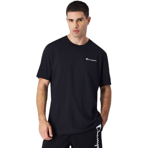 Koszulka męska Champion SS Tee czarna 220264 KK001 M - 2321088