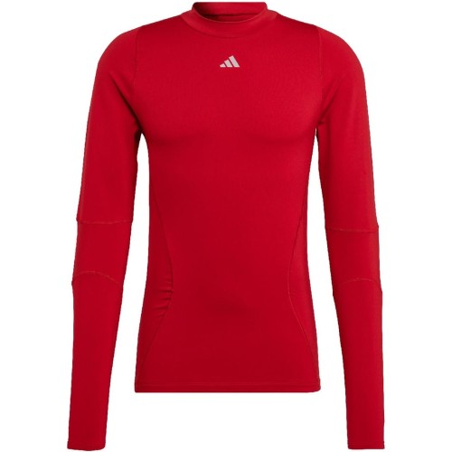 Koszulka męska adidas Techfit COLD.RDY Long Sleeve czerwona HP0572 M - 2065224