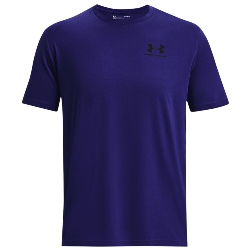 Koszulka męska Under Armour Sportstyle Left Chest SS niebieska 1326799 468 S - 2065244