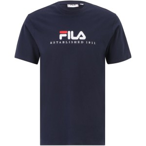 Koszulka męska Fila Bedburg granatowa FAU0147 50004 S