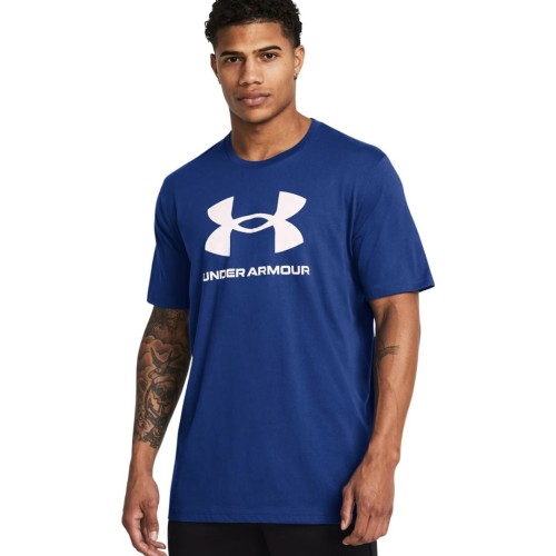 Koszulka męska Under Armour Sportstyle Logo ciemnoniebieska 1382911 432 S - 2321225
