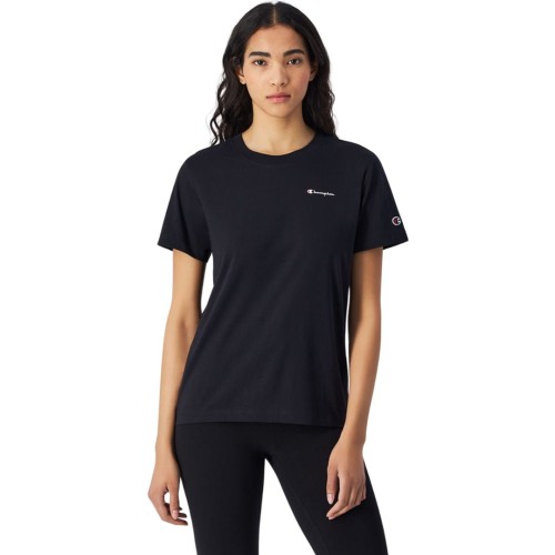 Koszulka damska Champion SS Tee czarna 117535 KK001 L - 2321235