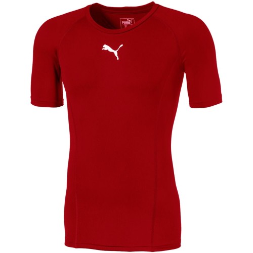Koszulka męska Puma LIGA Baselayer SS czerwona 655918 01 S - 2065350
