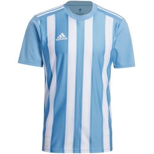 Koszulka męska adidas Striped 21 Jersey niebiesko-biała GN5845 S - 2321248
