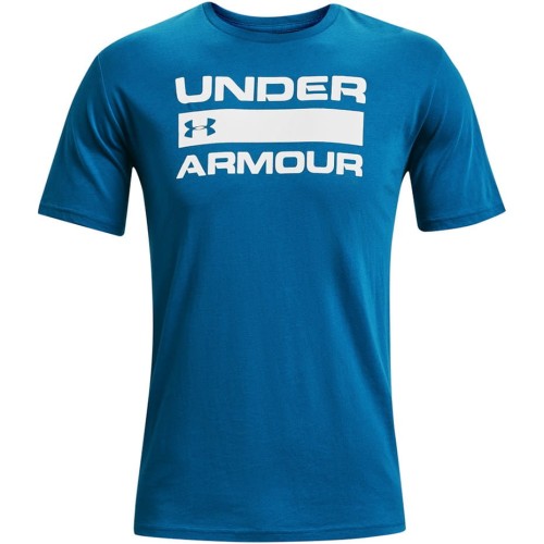 Koszulka męska Under Armour Team Issue Wordmark SS niebieska 1329582 432 S - 2321280