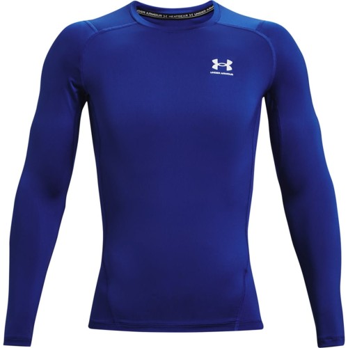 Koszulka męska Under Armour HG Armour Comp LS niebieska 1361524 400 - 1953961