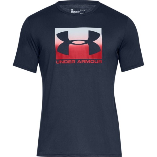 Koszulka męska Under Armour Boxed Sportstyle Ss granatowa 1329581 408 XL - 2065274