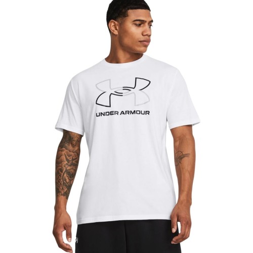 Koszulka męska Under Armour GL Foundation Uodate SS biała 1382915 100 S - 2065380