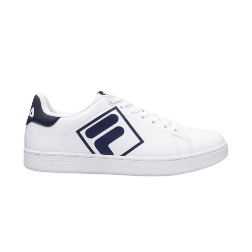 Buty męskie Fila Courtbay Logo biało-granatowe FFM0364 13037 44 - 2321364