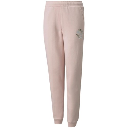 Spodnie dla dzieci Puma Alpha Sweatpants FL różowe 589235 36 152cm - 2321857