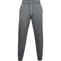 Spodnie męskie Under Armour Rival Fleece 3Logo Jogger ciemnoszare 1357131 012 - 1950788