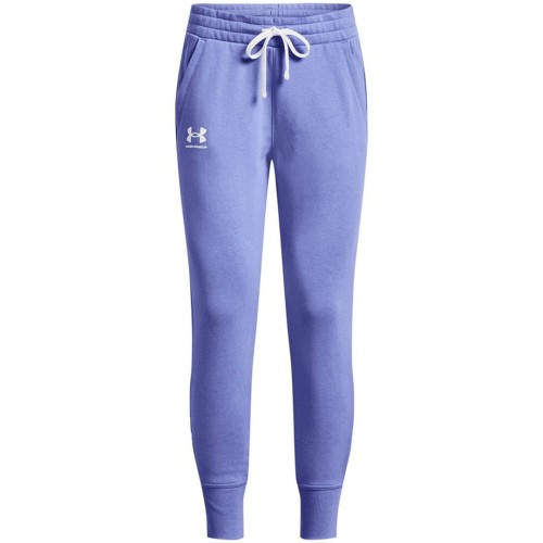 Spodnie damskie Under Armour Rival Fleece fioletowe 1356416 495 - 1950838