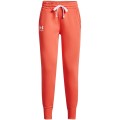 Spodnie damskie Under Armour Rival Fleece pomarańczowe 1356416 877 - 2322132