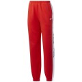 Spodnie damskie Reebok Te Linear Logo Fl P czerwone FT0905 - 1954006