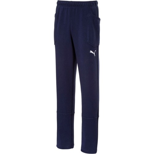 Spodnie dla dzieci Puma Liga Casuals Pants JUNIOR granatowe 655635 06 152cm - 2322293