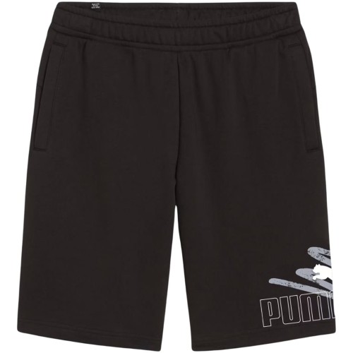 Spodenki męskie Puma ESS+ Logo Lab Graphic Shorts 10 czarne 678989 01 XL - 2322526
