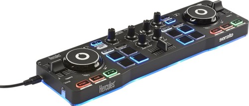 Hercules DJControl Starlight - 2-Kanałowy kontroler DJ - 2290266