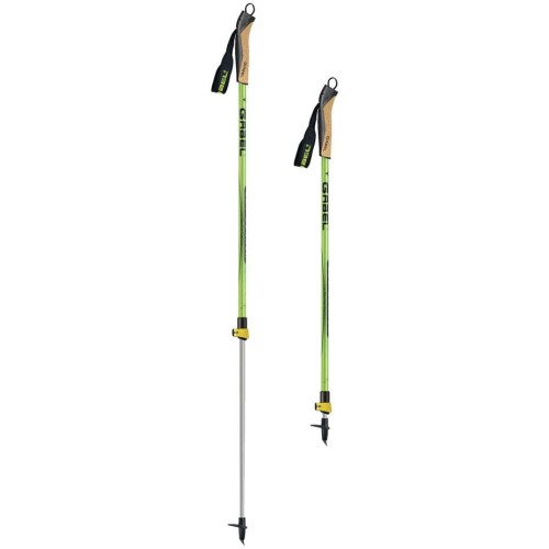 Kijki trekkingowe Ski Touring Gabel Altaquota Winter FL limonkowe - 1954046