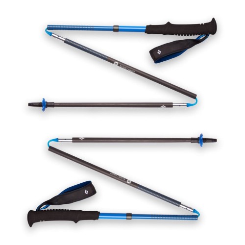 Kije Trekkingowe Black Diamond DISTANCE CARBON Z POLES ULTRA BLUE - 2171209