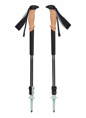 Kije trekkingowe Black Diamond Trail Back harcoal-Foam Green - 2171191