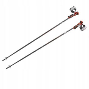 Kije narciarskie LEKI Airfoil 3D 125cm, black/red