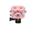 Extralink Kids Camera H18 Różowa | Kamera | 1080P 30fps, IP68, wyświetlacz 2.0" - 2171242