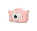 Extralink Kids Camera H27 Dual Różowy | Aparat cyfrowy | 1080P 30fps, wyświetlacz 2.0" - 2015974