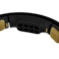HHM13 HULA HOP BLACK/GOLD Z MAGNESAMI I OBCIĄŻNIKIEM + LICZNIK HMS - 2171386
