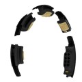 HHM13 HULA HOP BLACK/GOLD Z MAGNESAMI I OBCIĄŻNIKIEM + LICZNIK HMS - 2171385