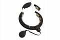 HHM13 HULA HOP BLACK/GOLD Z MAGNESAMI I OBCIĄŻNIKIEM + LICZNIK HMS - 2171390