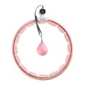 Hula Hop HMS HHM15 z magnesem i obciążeniem różowy + licznik - 1498676