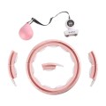 Hula Hop HMS HHM15 z magnesem i obciążeniem różowy + licznik - 1498679
