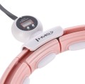 Hula Hop HMS HHM15 z magnesem i obciążeniem różowy + licznik - 1498678