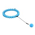 Hula hop z wypustkami i obciążnikiem HMS HHW01 niebieski - 2253888