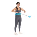 Hula hop z wypustkami i obciążnikiem HMS HHW01 niebieski - 2253885