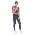 Hula hop plus size HMS HHW12 z wypustkami i obciążnikiem fioletowy - 1534855