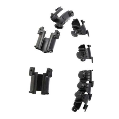 Hula hop plus size HMS HHW12 z wypustkami i obciążnikiem czarny - 1534873