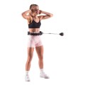 Hula hop HMS HHW01 z wypustkami i obciążnikiem czarny - 1534933