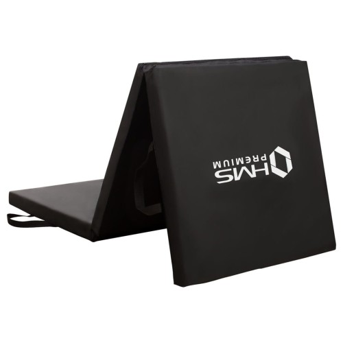 MGS02 BLACK MATERAC GIMNASTYCZNY SKŁADANY 1800x600MM HMS PREMIUM - 2171352