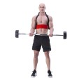 Przyrząd do ćwiczenia mięśni bicepsów-Arm blaster czerwony HMS ABX02 - 1072080