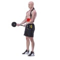 Przyrząd do ćwiczenia mięśni bicepsów-Arm blaster czerwony HMS ABX02 - 1072081